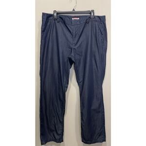 Tommy Hilfiger Women's Navy Dress Pants Size 16 Straight Leg